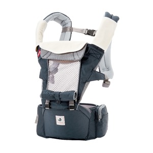 S106(チャコールグレー)ミキハウス×ポグネー ベビーキャリア(チャコールグレー)【mikihouse 抱っこひも 抱っこ紐 男の子 女の子 赤ちゃん 出産 ベビー ベビー用品 コラボ ブランド 大阪府 八尾】