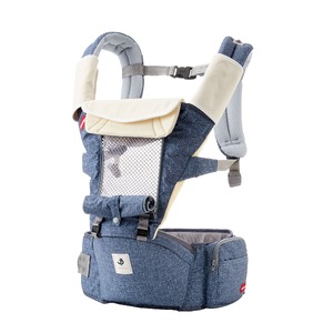 S106(インディゴブルー)ミキハウス×ポグネー ベビーキャリア(インディゴブルー)【mikihouse 抱っこひも 抱っこ紐 男の子 女の子 赤ちゃん 出産 ベビー ベビー用品 コラボ ブランド 大阪府 八尾】
