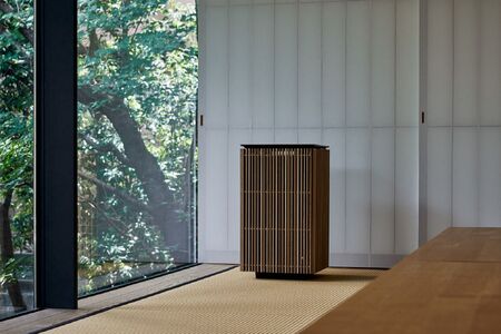 XQ101 SHARP 空気清浄機 FU-90KK-X1(オーク系) 【シャープ 電化製品 家電 生活家電 空気清浄 プラズマクラスター イオン 花粉 カビ 集じん 消臭 脱臭 ウイルス対策 隈 研吾 正規品 大阪府 八尾市 返礼品】