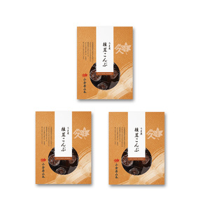 A349 小倉屋山本 椎茸こんぶセット【佃煮 つくだ煮 詰め合わせ ご飯のお供 しいたけ 昆布 100g 3個 お取り寄せ 日本料理 保存食 大阪府 八尾】