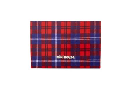 A131 ミキハウス スタイ＆ソックスギフトセット(赤)【ベビー靴下 ビブ よだれかけ 出産 かわいい カラフル ベビー ベビー用品 赤ちゃん mikihouse 乳児 新生児 子供 大阪府 八尾】