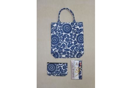 B119　オリジナル河内木綿柄和物セット（紺）