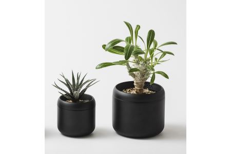 D161 プラントポット ハチ 2号/3号セット【植木鉢 藤田金属 FUJITA TENT アルミ 軽量 日本製 大阪府 八尾】