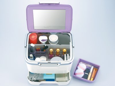 C159 収納上手なコスメボックス&アロマディフューザーエアリナプラス セット