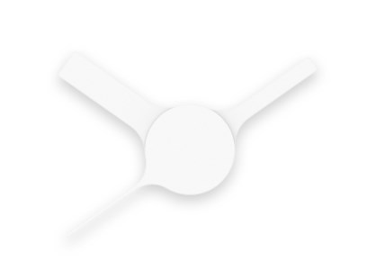 C161(ホワイト)　iconclock　ホワイト【アイコン クロック 時計 掛け時計 壁掛け とけい おしゃれ イエロー グリーン ブラウン ブラック ブルー ホワイト レッド 大阪 八尾市】