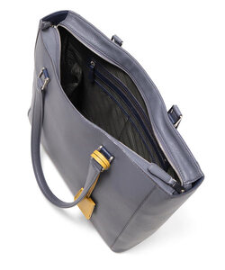 I152　FUJITAKA　レザートートバッグB4サイズ（グレー）【イケテイ 鞄 バック ファッション 服飾小物 皮 レザー 大阪 八尾市】