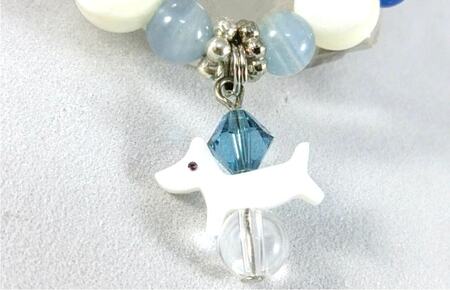 オリジナルブレスレット「犬と散歩」