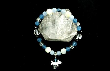 オリジナルブレスレット「犬と散歩」