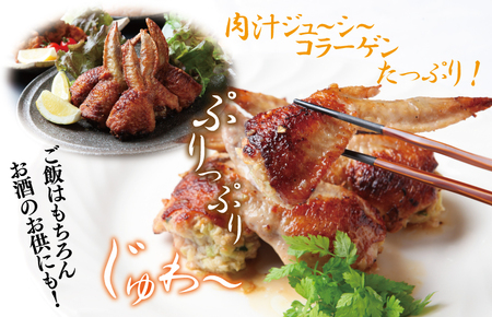 さのうまみ鶏 手羽先餃子10本 日本料理屋のお惣菜
