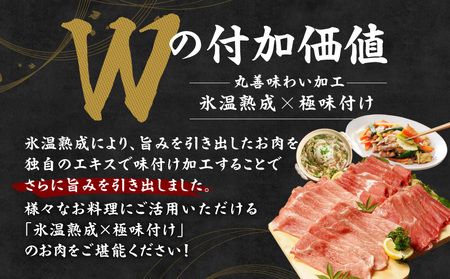 国産 豚肉 もも スライス 2.7kg 小分け 300g×9P 氷温熟成×極味付け