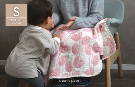 泉州南部織 6重ガーゼマルチケット（チューリップ/ローズ）＜スピード発送＞