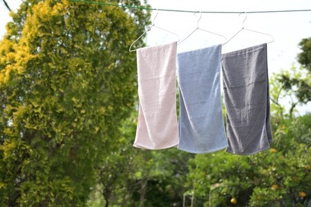 スリムバスタオル 6枚(スモークブルー)泉州タオル フェイスタオル 以上 バスタオル 未満