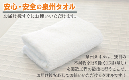 ミニバスタオル 5枚(ホワイト)