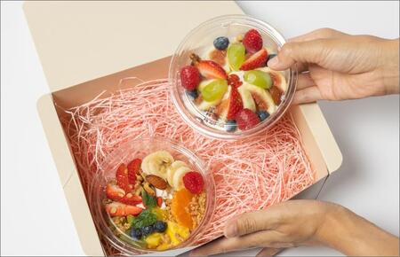 季節のフルーツのグリークヨーグルト 2個