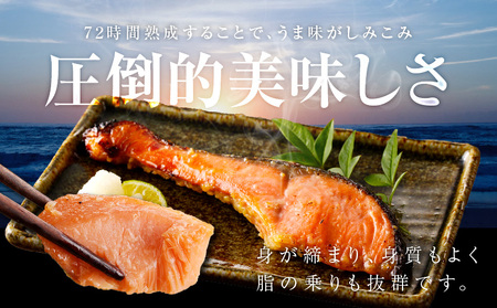 熟成 銀鮭 西京漬け 110g×12切れ 切り落とし 訳あり サイズ不揃い