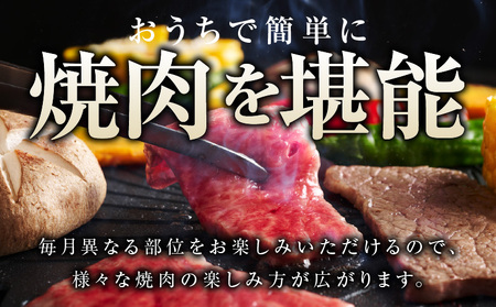 焼肉定期便 総量6.8kg(肩ロース/牛タン/牛ハラミ)全6回 丸善味わい加工【毎月配送コース】