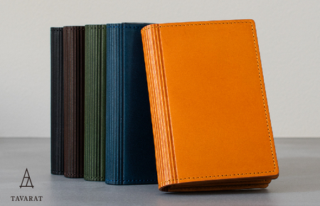 本革名刺入れ ブラック