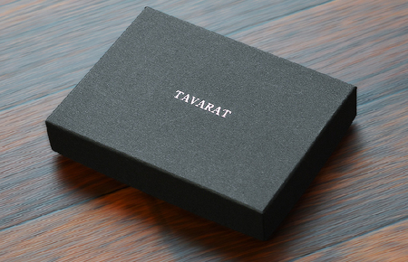 本革名刺入れ ブラック