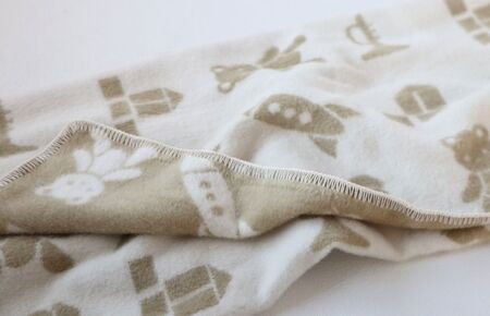 【オーガニックコットン100%】泉州南部織/あったか起毛ベビーブランケット＜スピード発送＞