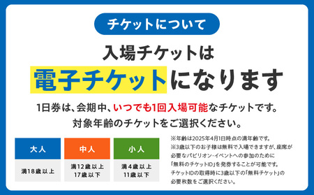 【早割1日券】2025年日本国際博覧会 大阪・関西万博 入場チケット（大人1名分）【EXPO 2025 大阪 関西 日本 万博 ばんぱく 夢洲 早期購入割引 前売り 期間限定】