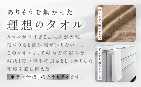 【ホテルタイプ】フェイスタオル 4枚 ネイビー 約34×80cm