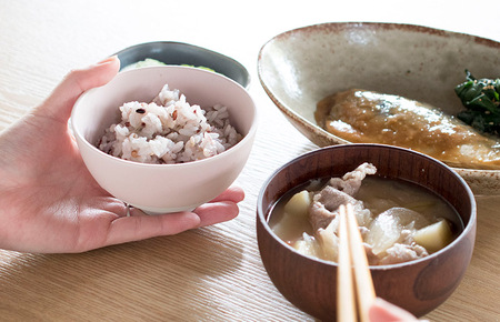 【スピード発送】お茶碗 ペアセット Sピンク/Mグリーン