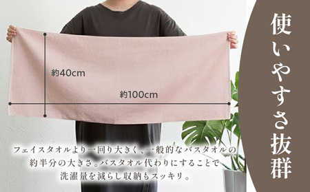 ファミーユ ミニバスタオル 6枚（グレー）