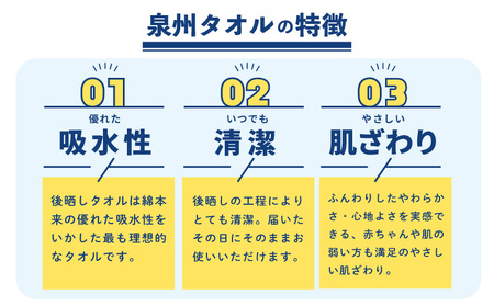 【スピード発送】ザ・泉州タオル (ホワイト 約34×86cm 12枚) ボーダーつきフェイスタオル