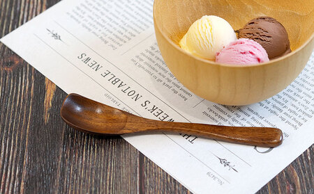 デザートスプーン (ブラウン) 5本セット