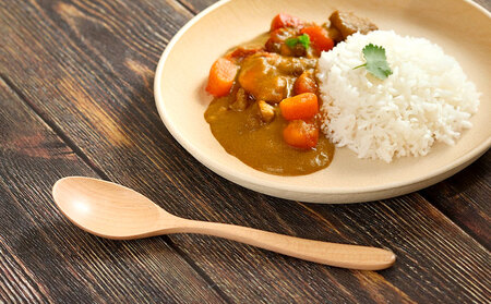 カレースプーン (ナチュラル) 5本セット