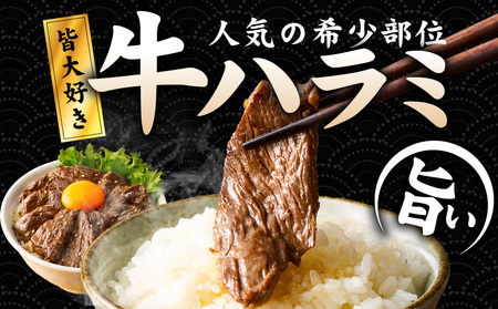 【満足牛ハラミ】甘辛タレ漬け 合計2.5kg