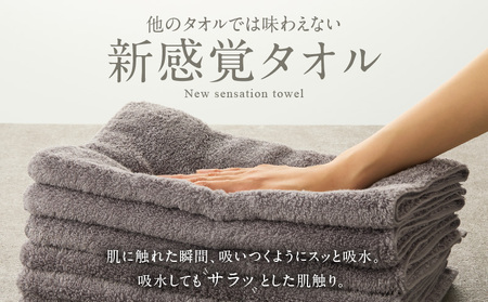 めっちゃええや～ん24 フェイスタオル 6枚 パープルグレー