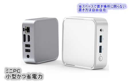 【泉佐野組立】ミニPC(メモリ16GB SSD512GB Intel N150)【Windows11搭載】