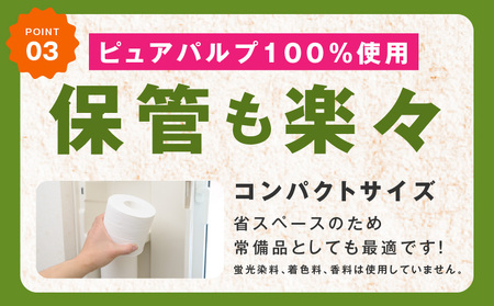 【ふるなびWEEK対象】ALOHAS トイレットペーパー 64ロール FN-Limited-PR