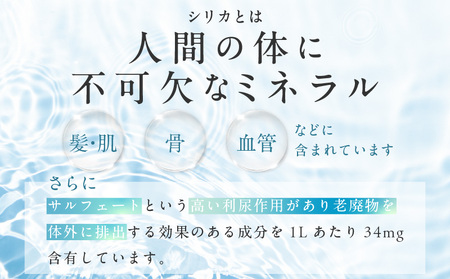 ALOHAS シリカ水 合計20L (500ml×40本入り)