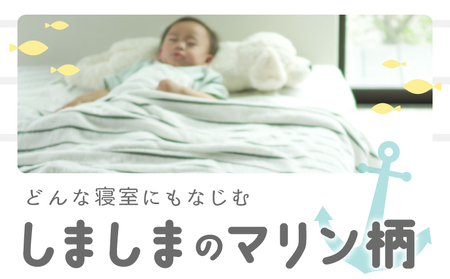 しまふわケット 1枚 グレー