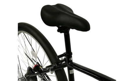 STYLE KIX  カゴ付きクロスバイク276 ガンメタ