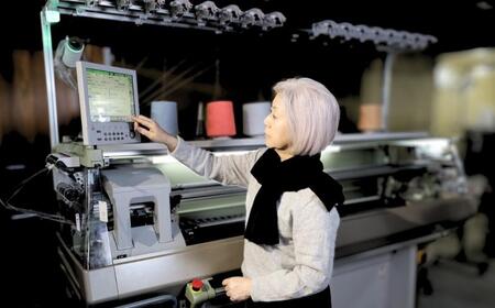 『Noble Fibre』100％ヤク・マフラー ブラック