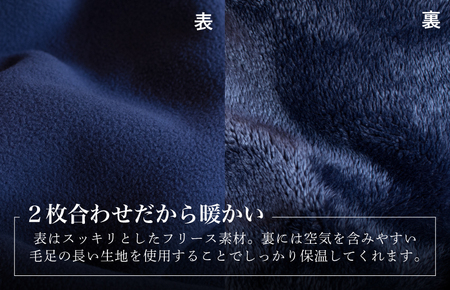 【スピード発送】Mr.ブランケット フリース チャコール