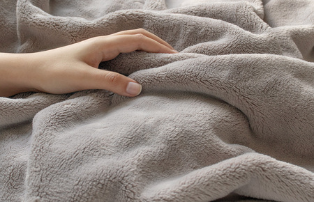 【スピード発送】MONOブランケット チャコールグレー