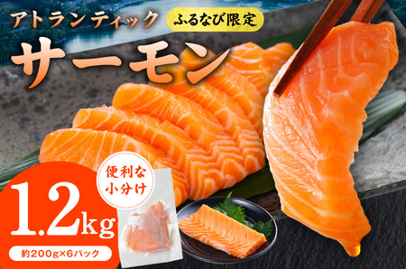 アトランティックサーモン 1.2kg ふるなび限定 サーモン FN-Limited-PR