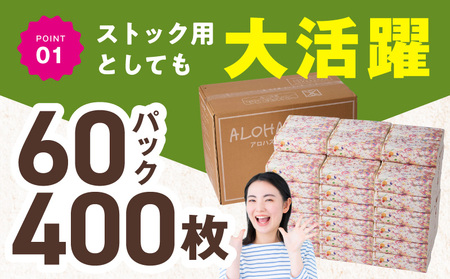 【定期便】 ソフトパックティッシュ400枚×60パック & トイレットペーパー シングル 85M巻×64ロールセット