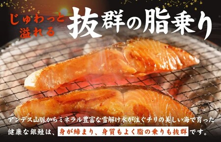 【定期便】銀鮭 切り身 2kg 18切れ前後【2026年3月＆6月発送】