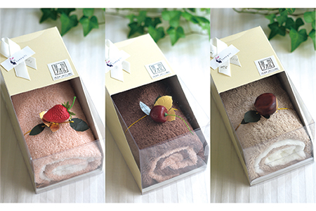 【スピード発送】泉州タオル　ロールケーキ