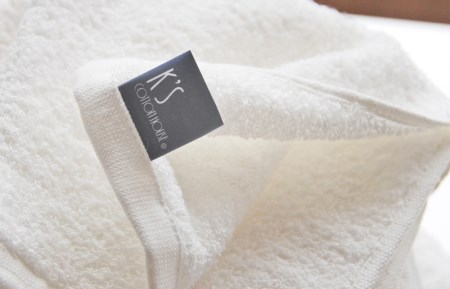 泉州タオル「ホテルタイプ」白ミニバス・フェイスタオル