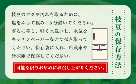 【畑から直送 朝採り】黒枝豆 3.6kg 