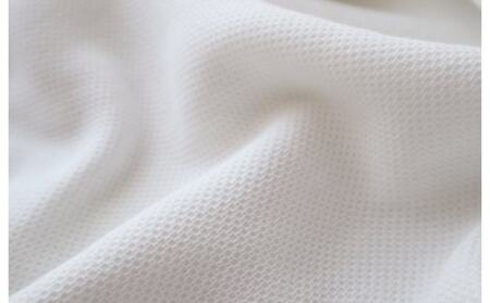 【tissu de coton/ハニカム織】泉州南部織 BED用ダブルシーツ&ピロー2枚(WH)