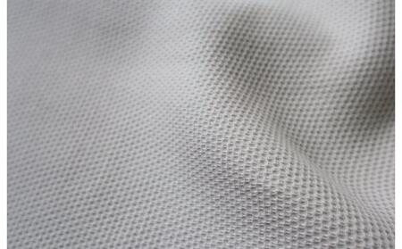 【tissu de coton/ハニカム織】泉州南部織 BED用ダブルシーツ＆ピロー2枚（LGY）