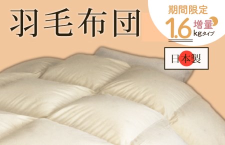 099H194 【期間限定】羽毛布団日本製