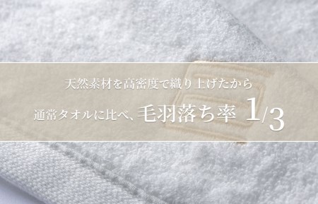 世界最高峰のタオルneiフェイスタオル ３枚組（ホワイト）【ホテル仕様 上質 厚手 吸水性 泉州タオル たおる ギフト 国産】